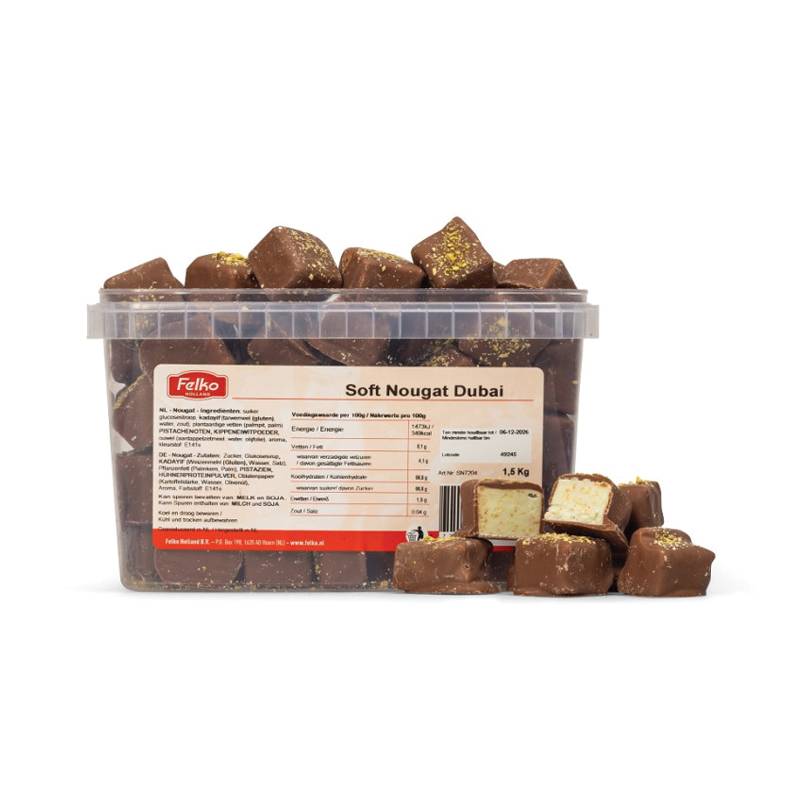 Nougat au chocolat de Dubaï